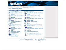Tablet Screenshot of netstart.ch